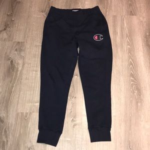 Navy Blue Jogger Sweatpants